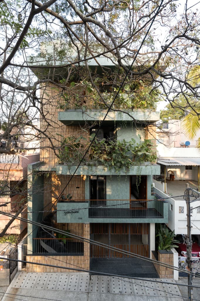 Brindavan Multi-Tier Street Elevation