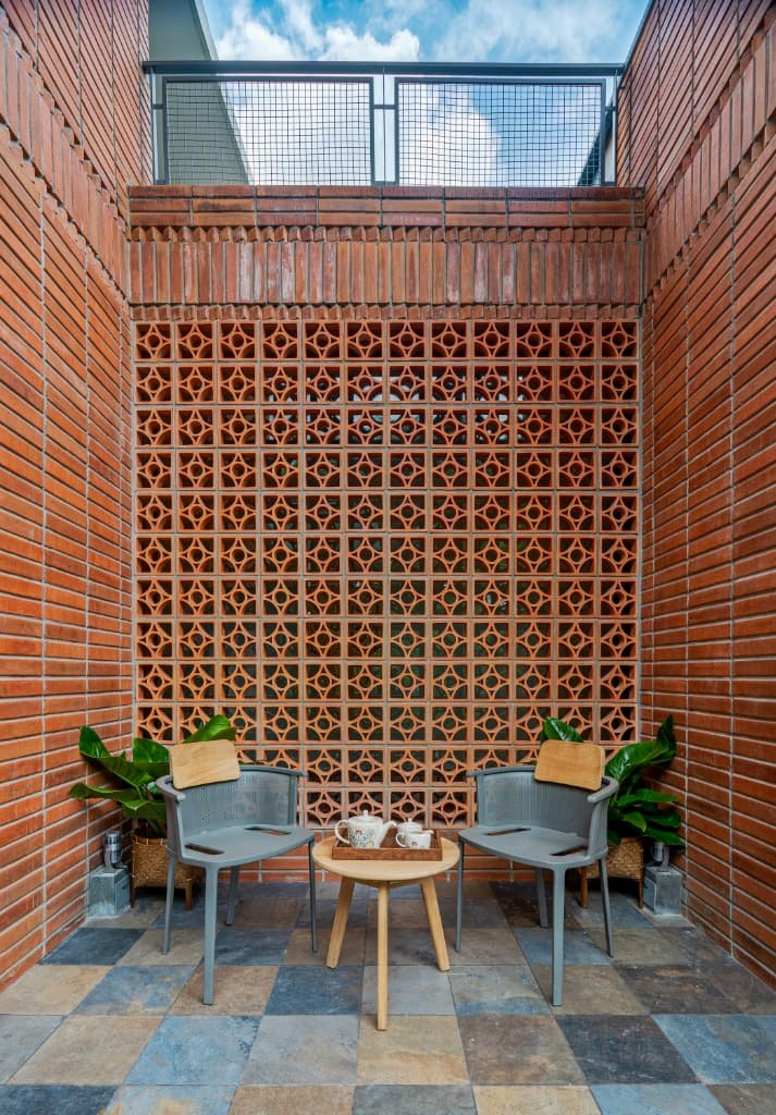 Terracotta Jali Courtyard & Tea Terrace