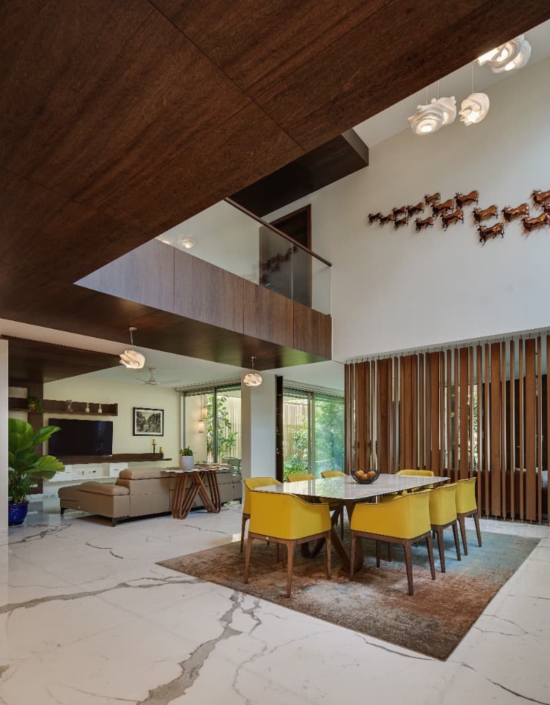 Dining Atrium & Timber Mezzanine Bridge