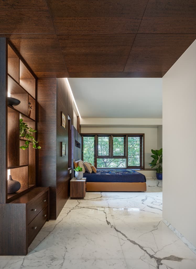 Master Suite & Backlit Display Portal