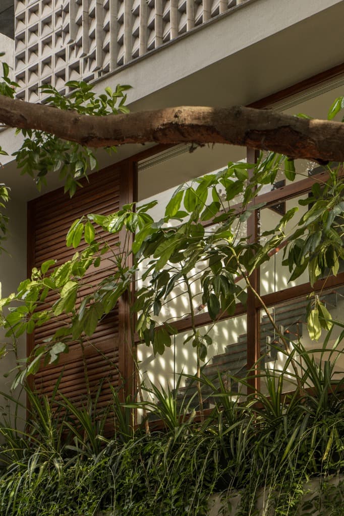 Timber Louvers & Stair Flight Vista