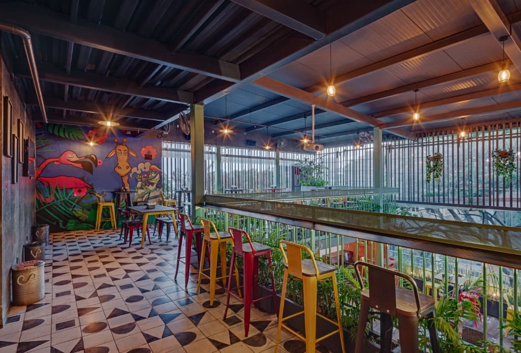 Perforated Balustrade Cocktail Promenade