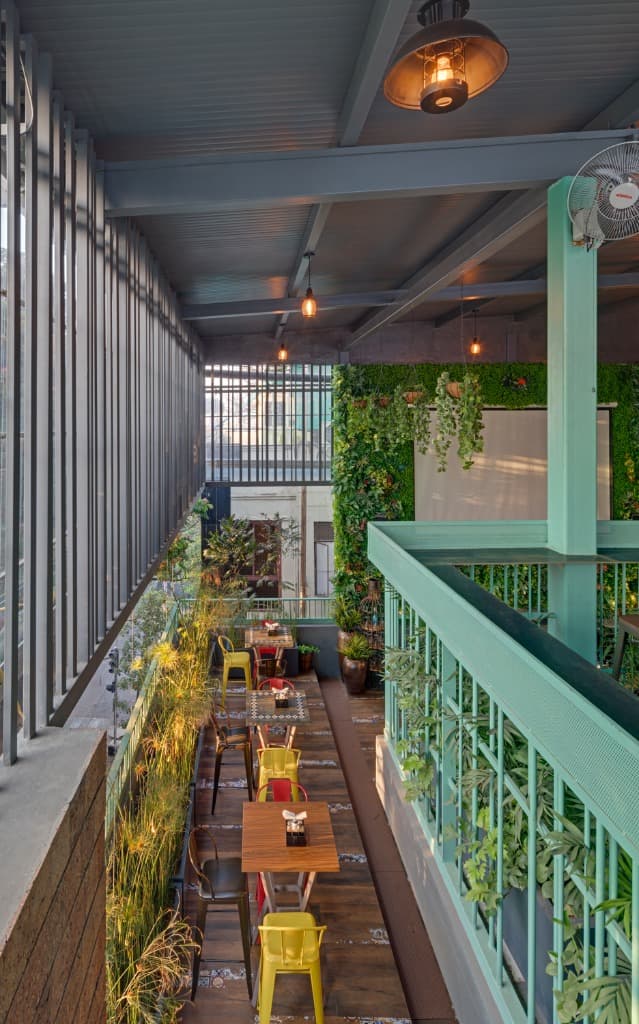 Terrace Balcony & Vertical Fins Overlook