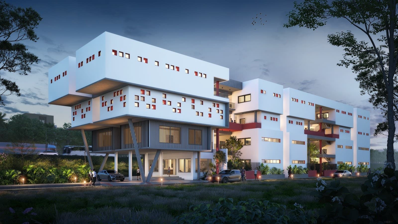 Techno Architecture — VIDYANIDHI EDUCATIONAL CAMPUS
